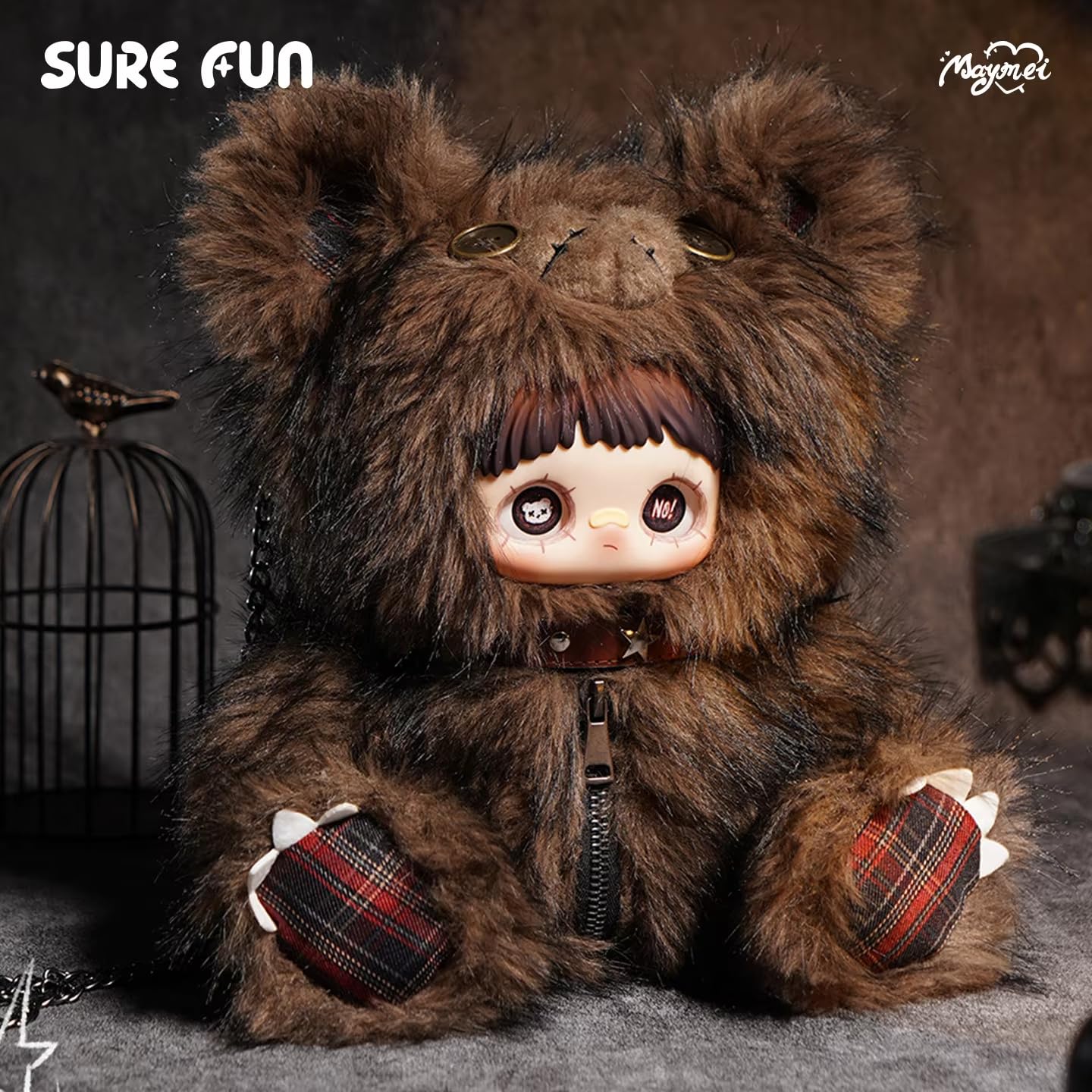 Maymei RebeL DoLL 新作 Amazon.com: (Official License)Maymei Rebel Doll 400% Plush Blind